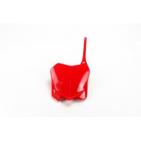 Portanumero anteriore - rosso - Honda - PLASTICHE REPLICA - HO04639-070 - UFO Plast