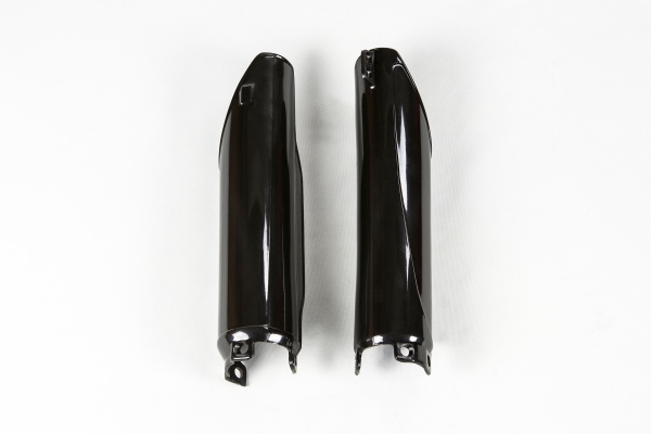 Fork slider protectors - black - Honda - REPLICA PLASTICS - HO03672-001 - UFO Plast