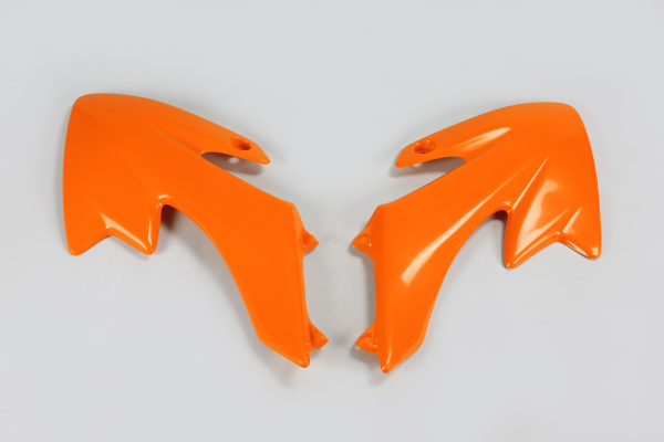 Radiator covers - orange 127 - Honda - REPLICA PLASTICS - HO03643-127 - UFO Plast