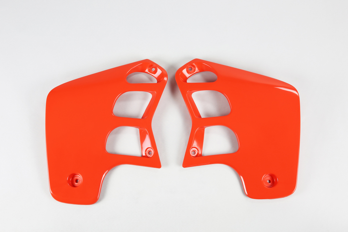 Radiator covers - orange CR 90 - Honda - REPLICA PLASTICS - HO02610-121 - UFO Plast