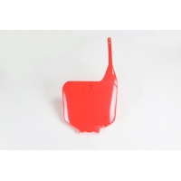 Front number plate - red 070 - Honda - REPLICA PLASTICS - HO02674-070 - UFO Plast
