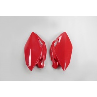 Fiancatine Laterali rosso per Honda CRF 250R (2006-09) - PLASTICHE REPLICA - HO04606-070 - Ufo Plast
