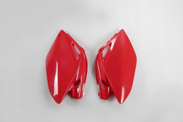 Fiancatine laterali - rosso - Honda - PLASTICHE REPLICA - HO04606-070 - UFO Plast