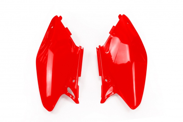 Fiancatine laterali - rosso - Honda - PLASTICHE REPLICA - HO03690-070 - UFO Plast