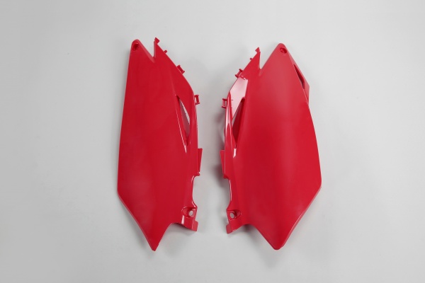 Fiancatine laterali - rosso - Honda - PLASTICHE REPLICA - HO04638-070 - UFO Plast