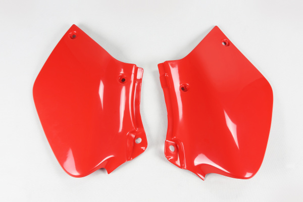 Fiancatine laterali - rosso - Honda - PLASTICHE REPLICA - HO03612-069 - UFO Plast