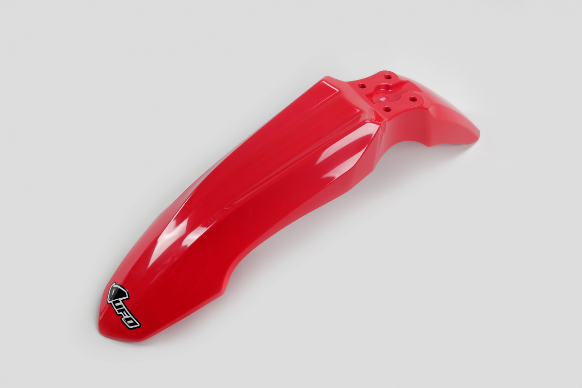 Parafanghi Anteriori rosso per Honda CRF 230 (2015-25) - PLASTICHE REPLICA - HO04673-070 - Ufo Plast