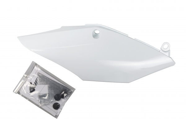 Side panels - white 041 - Honda - REPLICA PLASTICS - HO04693-041 - UFO Plast