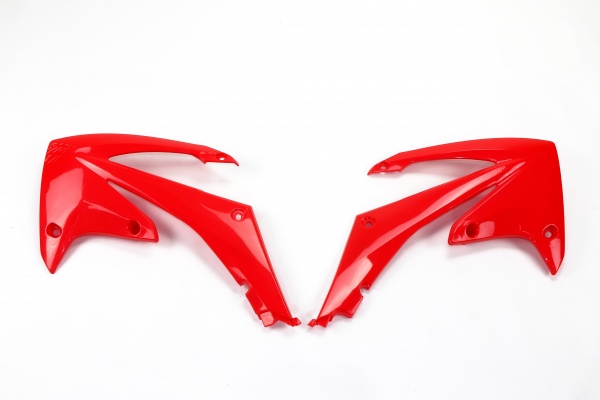 Radiator covers - red 070 - Honda - REPLICA PLASTICS - HO04637-070 - UFO Plast