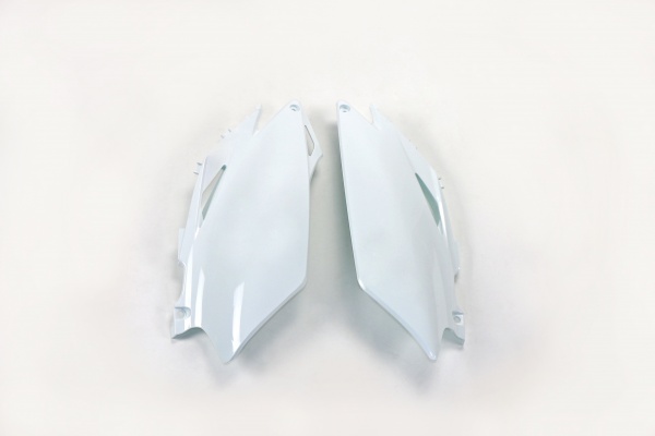 Side panels / USA - white 041 - Honda - REPLICA PLASTICS - HO04648-041 - UFO Plast