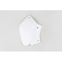 Fiancatine Laterali bianco per Honda XR 250R (1996-25) - XR 400R (1996-25) - PLASTICHE REPLICA - HO03614-041 - Ufo Plast