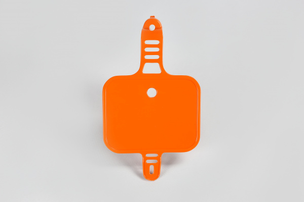 Portanumero anteriore - arancio - Honda - PLASTICHE REPLICA - HO03642-127 - UFO Plast