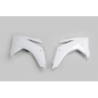 Radiator Covers white for Honda CRF 230 (2015-25) - REPLICA PLASTICS - HO04675-041 - Ufo Plast