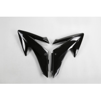 Radiator Covers black for Honda CRF 230 (2008-14) - REPLICA PLASTICS - HO04650-001 - Ufo Plast