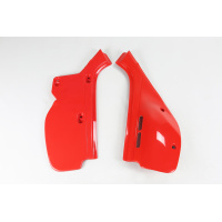 Fiancatine Laterali rosso per Honda XR 600 (1988-02) - PLASTICHE REPLICA - HO02639-069 - Ufo Plast