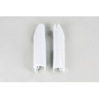 Fork Slider Protectors white for Honda CRF 250X - CRF 450X - CR 125 - CR 250 - CR 500 - CRF 250R - CRF 450R - REPLICA PLASTIC...