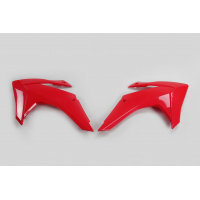 Convogliatori Radiatore rosso per Honda CRF 230 (2015-25) - PLASTICHE REPLICA - HO04675-070 - Ufo Plast