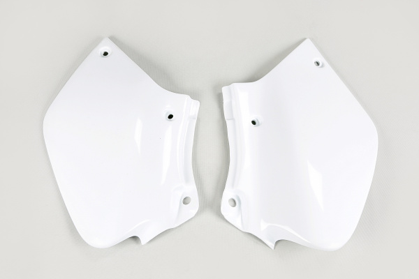 Fiancatine laterali - bianco - Honda - PLASTICHE REPLICA - HO03612-041 - UFO Plast