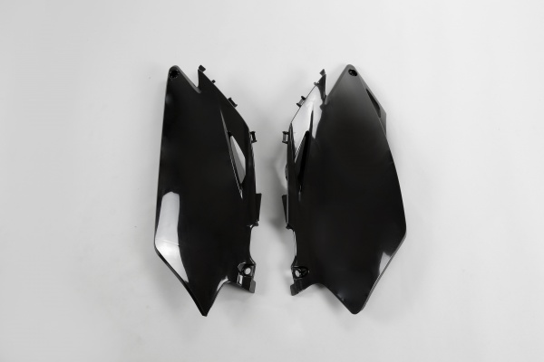 Side panels - black - Honda - REPLICA PLASTICS - HO04638-001 - UFO Plast