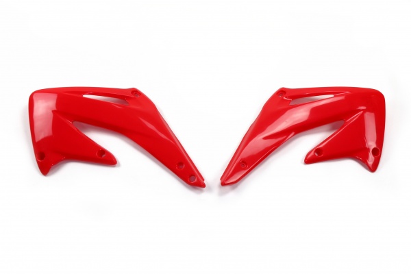 Radiator covers - red 070 - Honda - REPLICA PLASTICS - HO03693-070 - UFO Plast