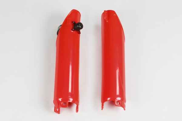 Fork slider protectors + quick starter - red 067 - Honda - REPLICA PLASTICS - HO04610-067 - UFO Plast