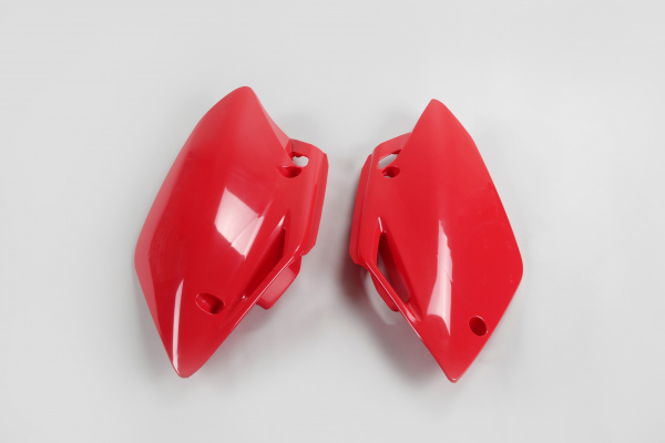 Fiancatine laterali - rosso - Honda - PLASTICHE REPLICA - HO04620-070 - UFO Plast
