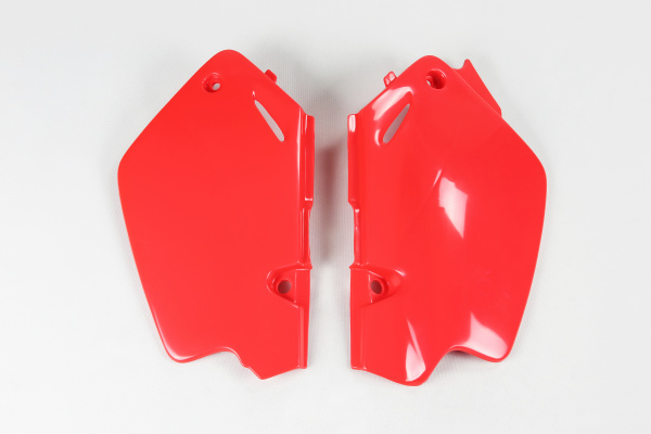 Fiancatine laterali - rosso - Honda - PLASTICHE REPLICA - HO03626-070 - UFO Plast