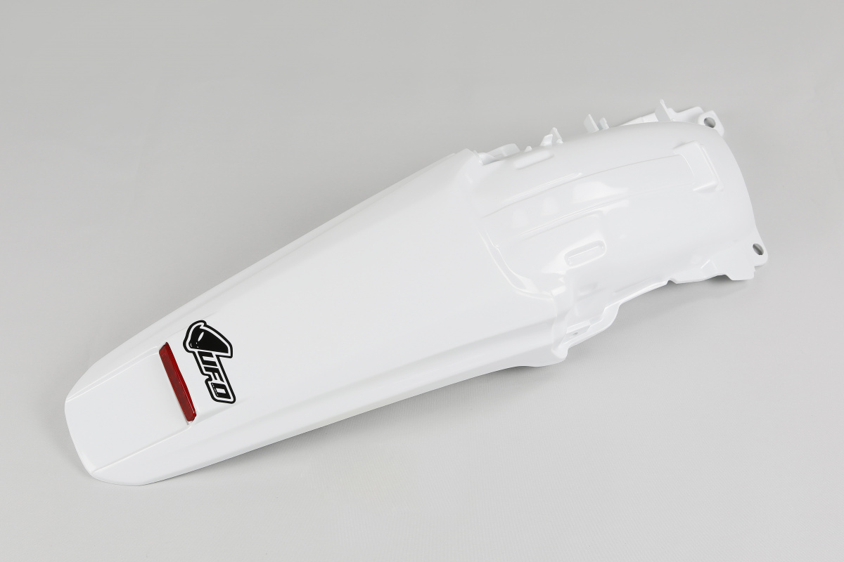 Parafango Posteriore bianco per Honda CRF 450X (2005-16) - PLASTICHE REPLICA - HO04603-041 - Ufo Plast