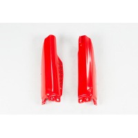 Fork slider protectors - red 070 - Honda - REPLICA PLASTICS - HO04612-070 - UFO Plast