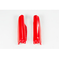 Fork Slider Protectors red for Honda CR 85 (2003-25) - CRF 150R (2007-25) - REPLICA PLASTICS - HO04612-070 - Ufo Plast