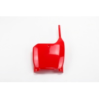 Portanumero anteriore - rosso - Honda - PLASTICHE REPLICA - HO03666-070 - UFO Plast