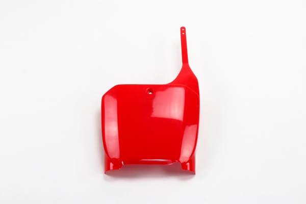 Portanumero anteriore - rosso - Honda - PLASTICHE REPLICA - HO03666-070 - UFO Plast