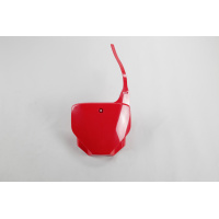 Portanumero anteriore - rosso - Honda - PLASTICHE REPLICA - HO04672-070 - UFO Plast