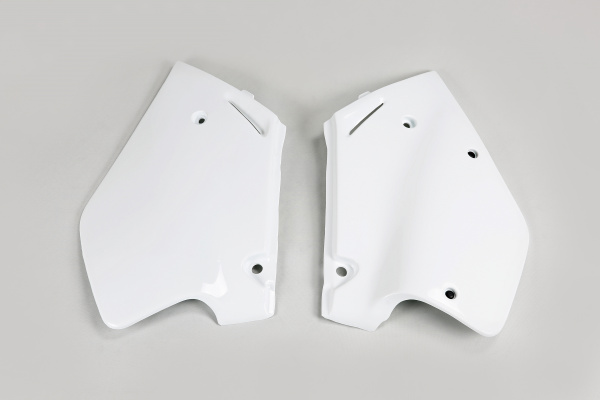 Fiancatine laterali - bianco - Honda - PLASTICHE REPLICA - HO03653-041 - UFO Plast
