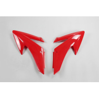 Convogliatori Radiatore rosso per Honda CRF 230 (2008-14) - PLASTICHE REPLICA - HO04650-070 - Ufo Plast