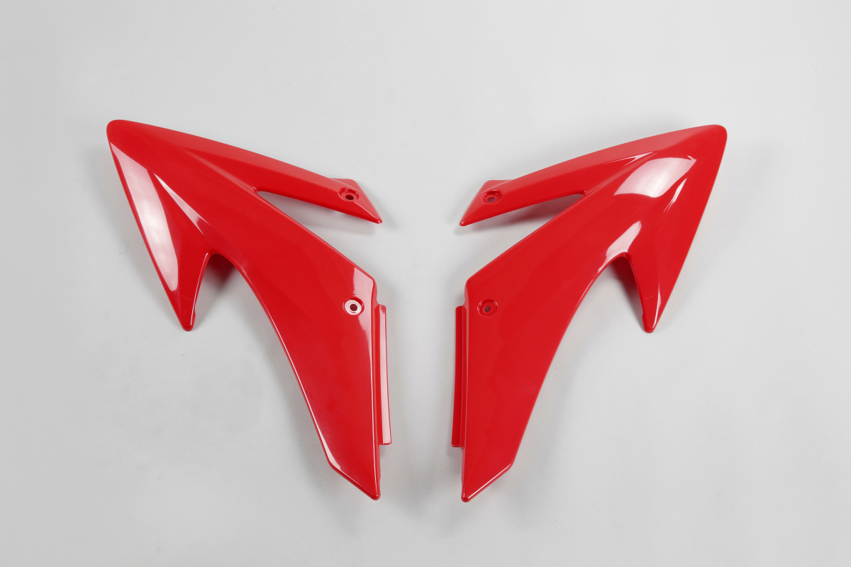 Convogliatori Radiatore rosso per Honda CRF 230 (2008-14) - PLASTICHE REPLICA - HO04650-070 - Ufo Plast