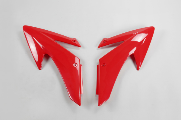 Radiator covers - red 070 - Honda - REPLICA PLASTICS - HO04650-070 - UFO Plast