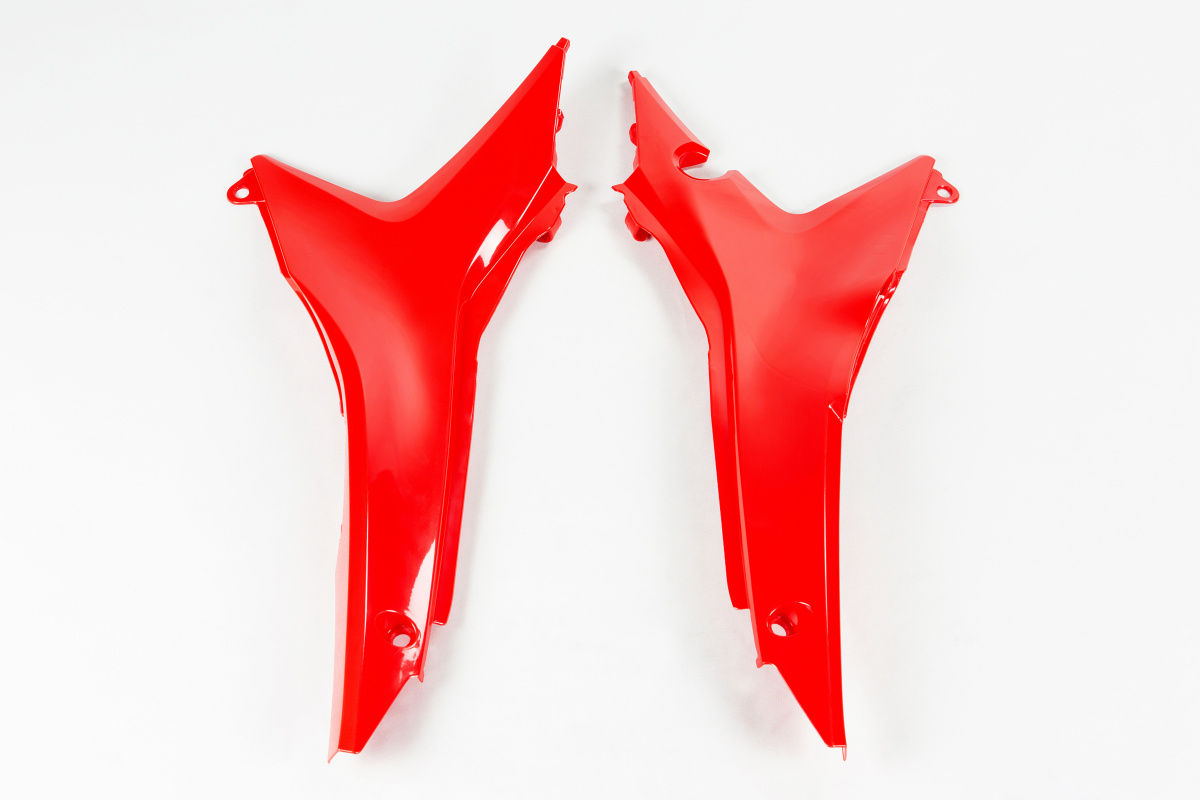 Coperchio Scatola Filtro rosso per Honda CRF 250R (2014-17) - CRF 450R (2013-16) - PLASTICHE REPLICA - HO04658-070 - Ufo Plast