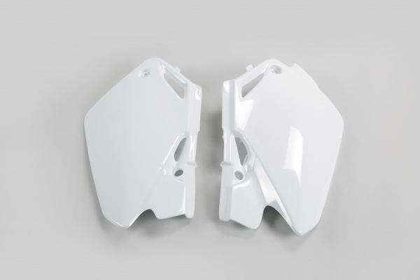 Fiancatine laterali - bianco - Honda - PLASTICHE REPLICA - HO03631-041 - UFO Plast