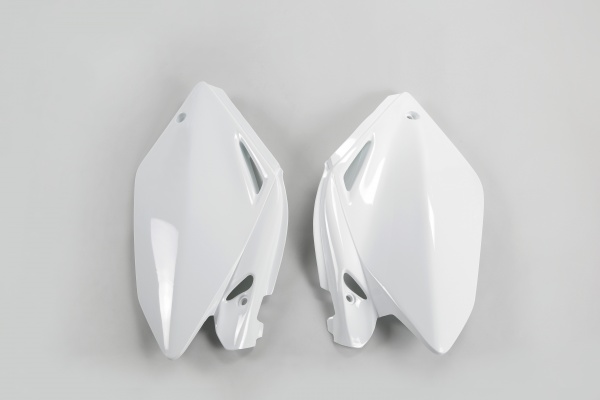 Fiancatine laterali - bianco - Honda - PLASTICHE REPLICA - HO03635-041 - UFO Plast