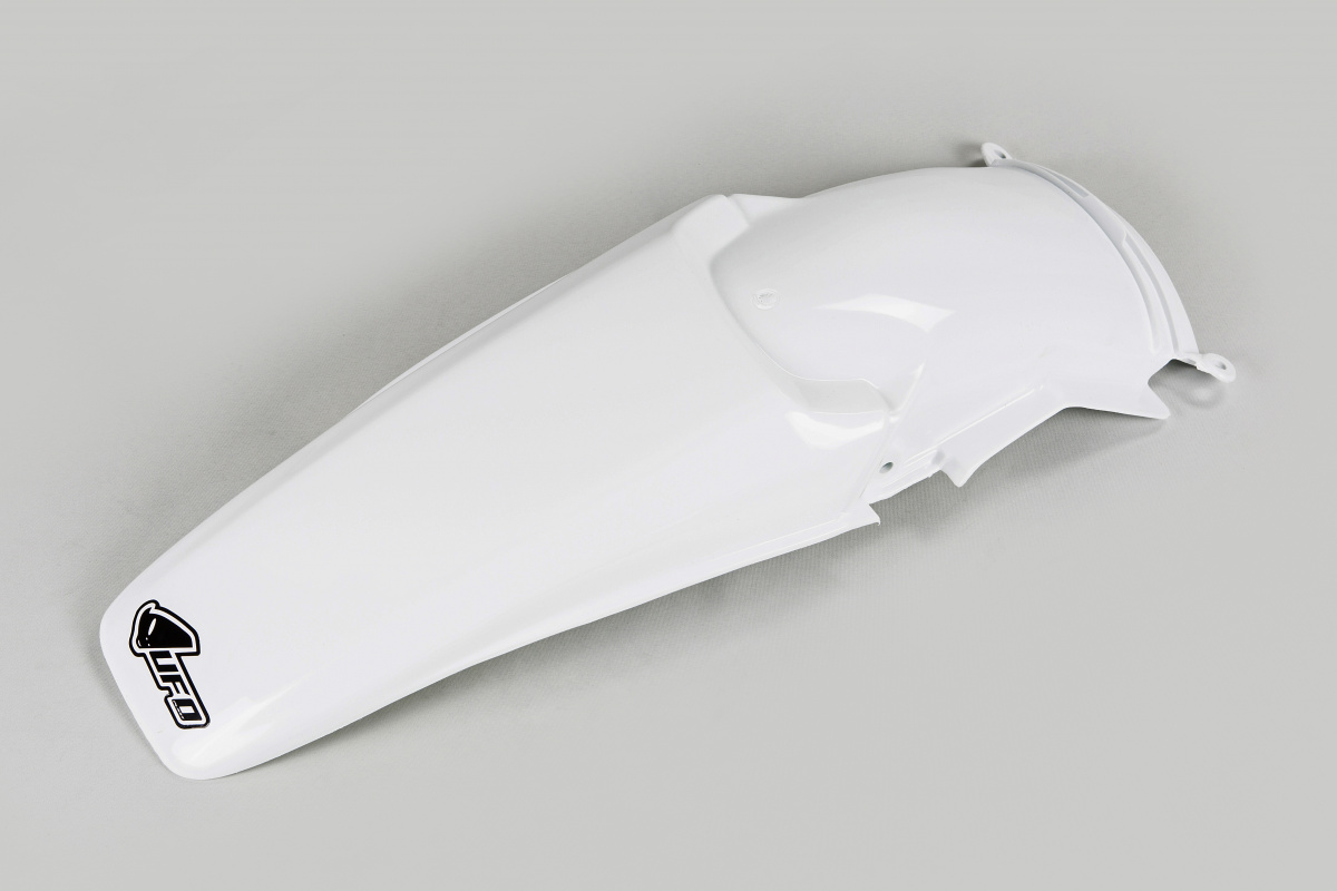 Parafango Posteriore bianco per Honda CR 125 (1998-99) - CR 250 (1997-99) - PLASTICHE REPLICA - HO03600-041 - Ufo Plast