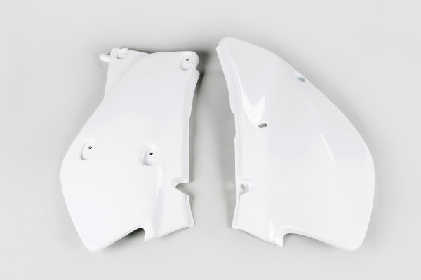 Fiancatine laterali - bianco - Honda - PLASTICHE REPLICA - HO03677-041 - UFO Plast