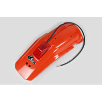 Parafango posteriore / Con portatarga - arancio - Honda - PLASTICHE REPLICA - HO02650-121 - UFO Plast