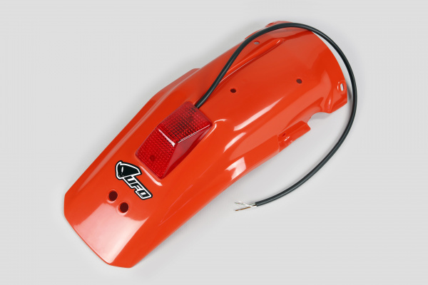 Parafango posteriore / Con portatarga - arancio - Honda - PLASTICHE REPLICA - HO02650-121 - UFO Plast