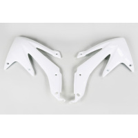 Radiator covers - white 041 - Honda - REPLICA PLASTICS - HO04634-041 - UFO Plast