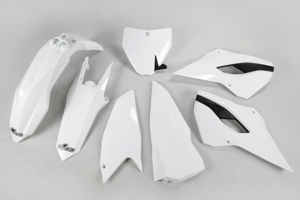 Plastic kit / TC 250 Husqvarna - white 041 - REPLICA PLASTICS - HUKIT617-041 - UFO Plast
