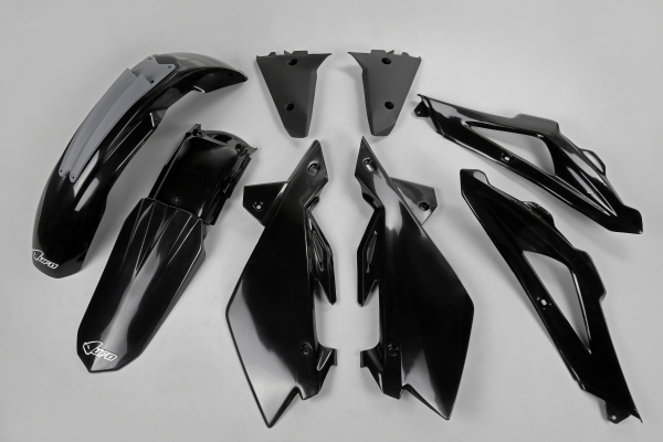 Plastic kit Husqvarna - black - REPLICA PLASTICS - HUKIT602-001 - UFO Plast