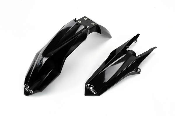 Fenders kit - black - Husqvarna - REPLICA PLASTICS - HUFK614-001 - UFO Plast