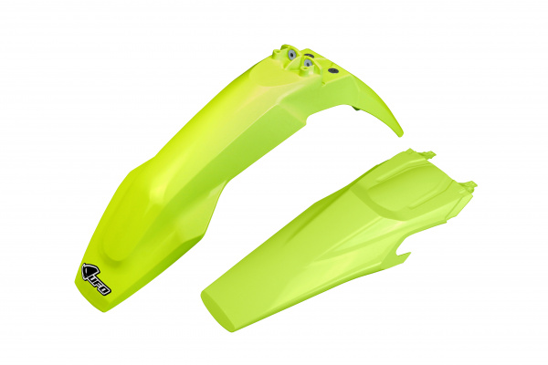 Fenders kit - neon yellow - Husqvarna - REPLICA PLASTICS - HUFK623-DFLU - UFO Plast