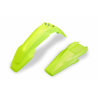 Fenders kit - neon yellow - Husqvarna - REPLICA PLASTICS - HUFK621-DFLU - UFO Plast